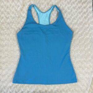 NWT Prana Erin Workout Top in capri blue